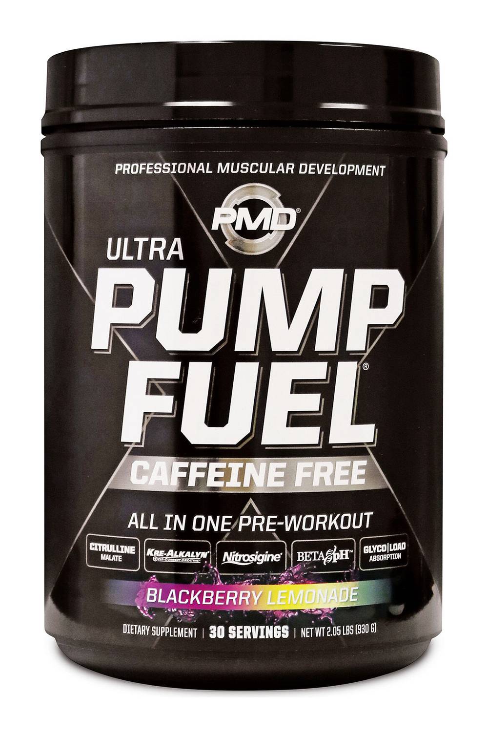 Ultra Pump Fuel® Caffeine Free - Blackberry Lemonade (30 Servings) (1 Unit(s))