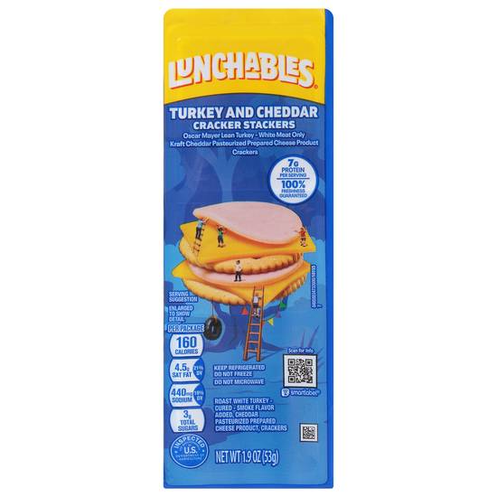 Lunchables Turkey & Cheddar Snack pack With Crackers (1.9 oz)
