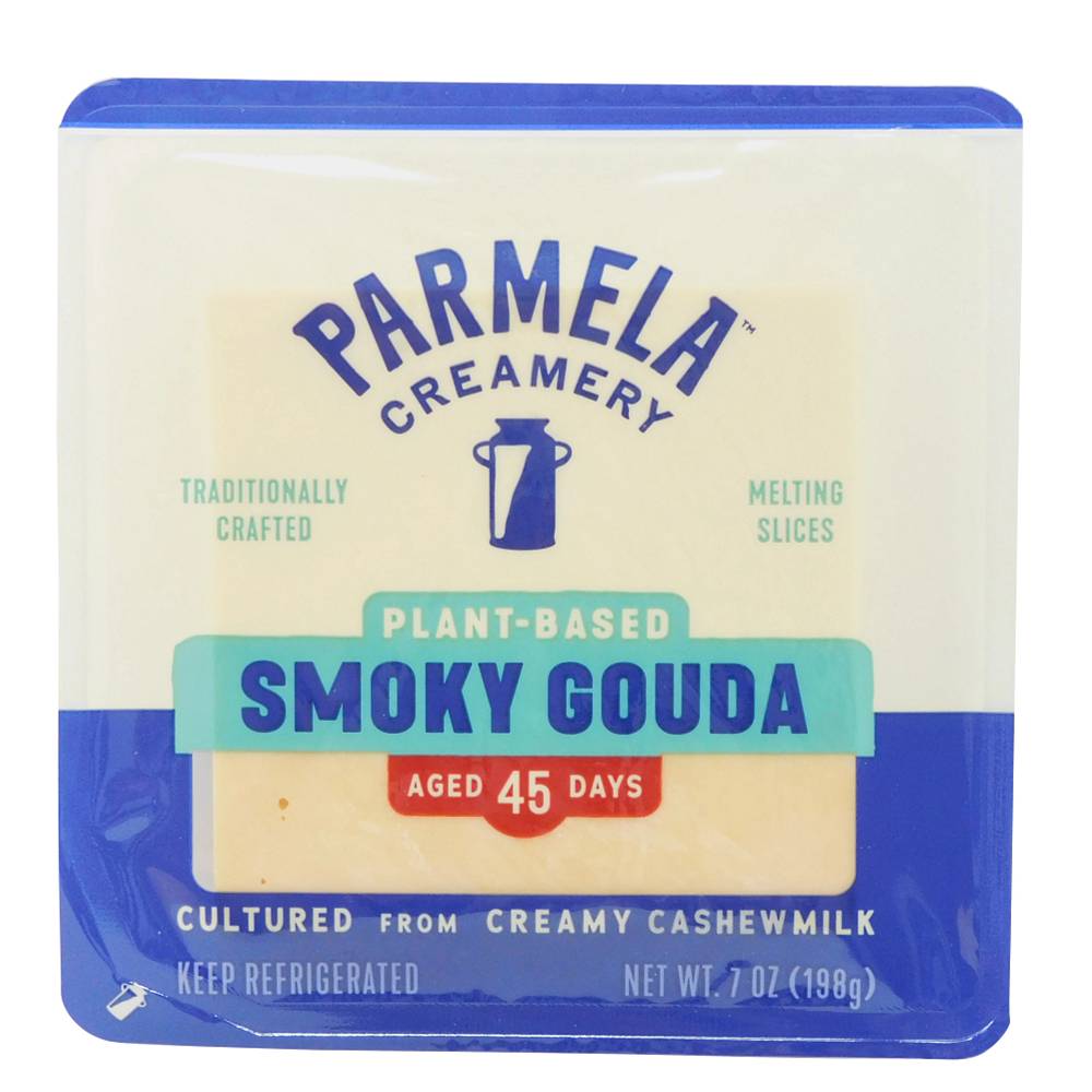 Parmella Creamery Cheese Dairy Free Smoked Gouda