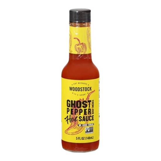 Woodstock Ghost Pepper Hot Sauce