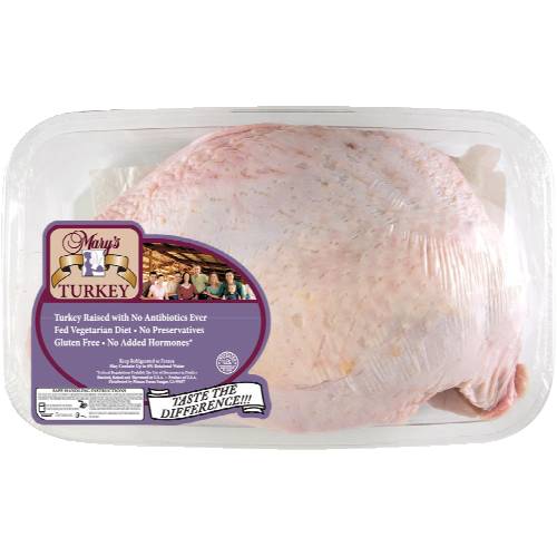 Mary's Turkey Bone-in Skin-on Fresh Turkey Breast (Avg. 2lb)