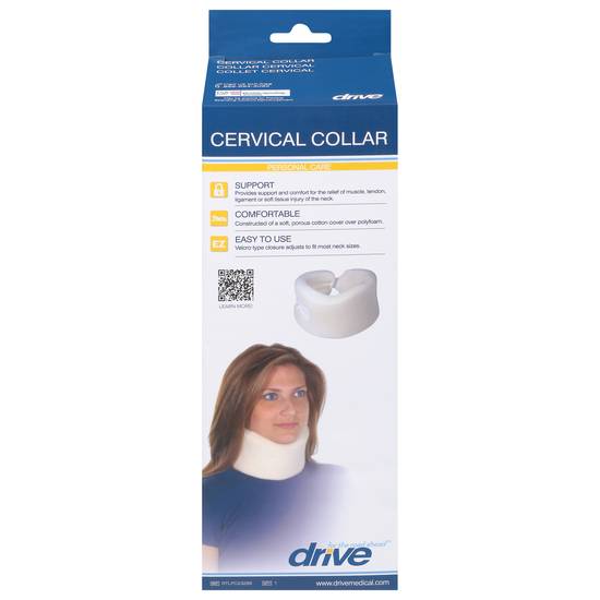 Drive White Cervical Collar (1 ct)