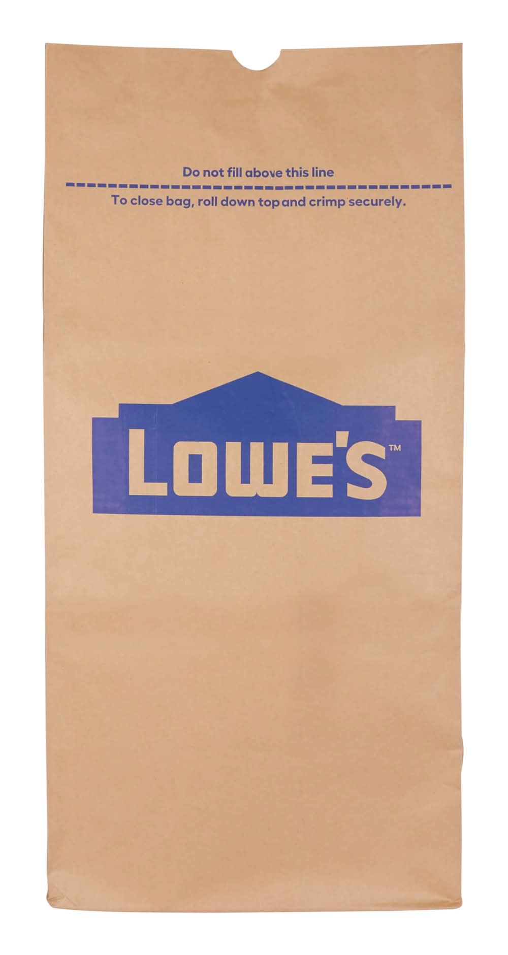 Lowe's 30-Gallon Scent free Brown/Tan Outdoor Paper Lawn and leaf Trash Bag 5 -Count