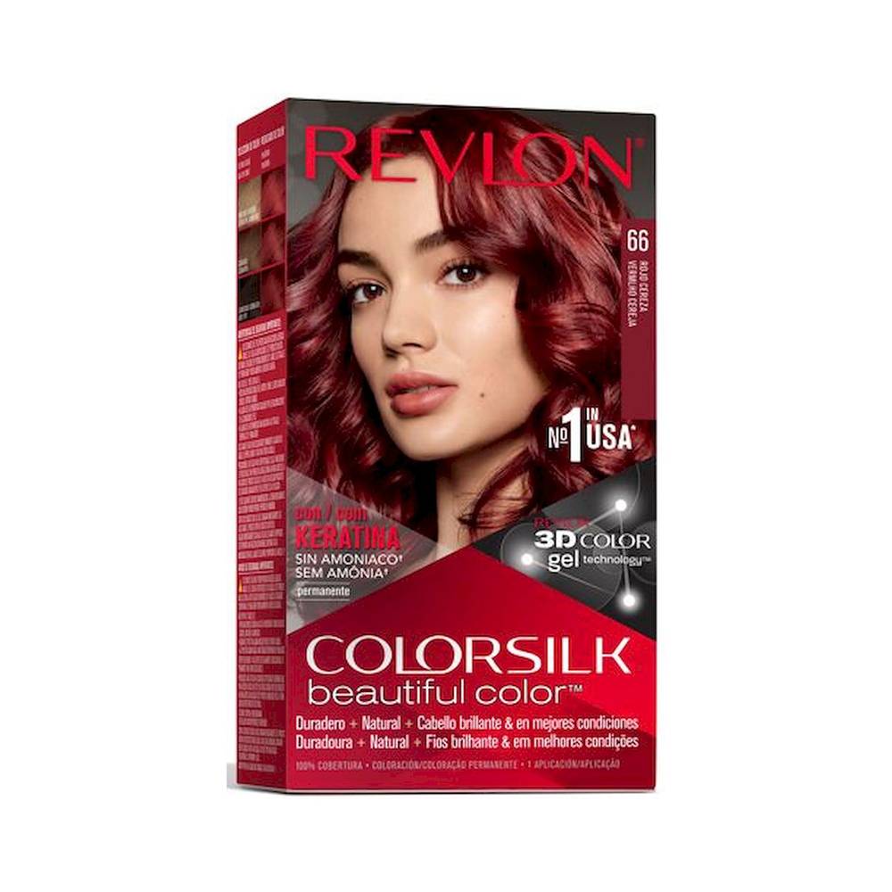 Tinte Cherry Red 66 Colorsilk 1 Ud