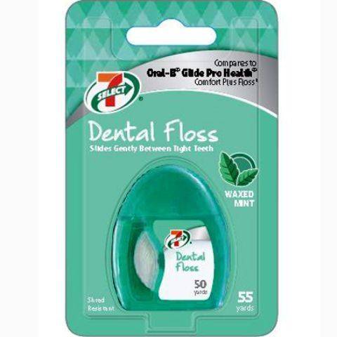 7-Select Oral-B Glide Pro Health Dental Floss, Waxed Mint