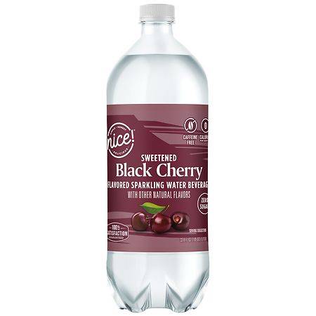 Nice! Black Cherry Sparkling Water Beverage (33.8 fl oz)