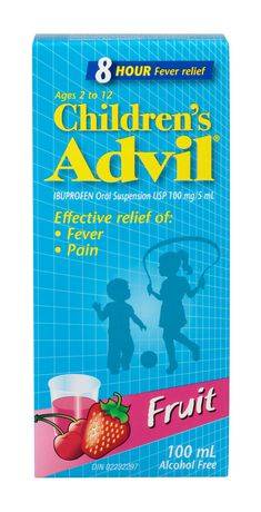 Advil Children's Suspension 2-12 Y, Fruit (100 ml)