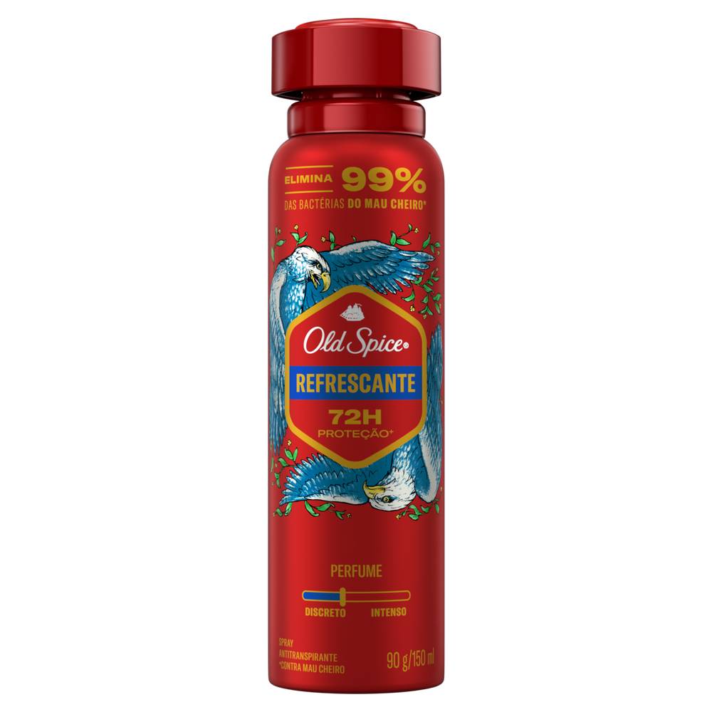 Old spice desodorante antitranspirante aerossol refrescante (150 ml)