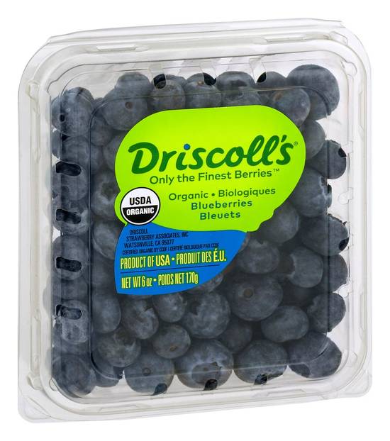 Driscoll's Organic Blueberries Bleuets