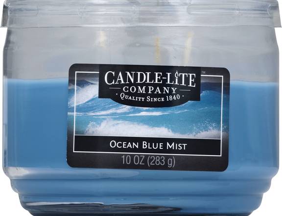 Candle Lite Ocean Blue Mist Candle