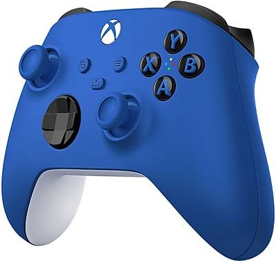 Microsoft Wireless Controller Xbox Series Wireless Analog Joystick, Xbox One, Series S, X, Schock Blue (QAU00065)