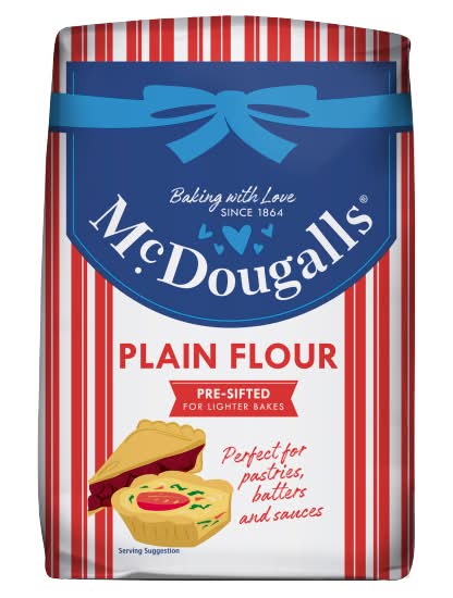 McDougalls Pre-Sifted Plain Flour (1.1kg)