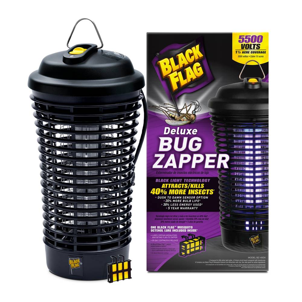 BLACK FLAG 40-Watt Bug Zapper Outdoor Insect Trap | BZ-40DX