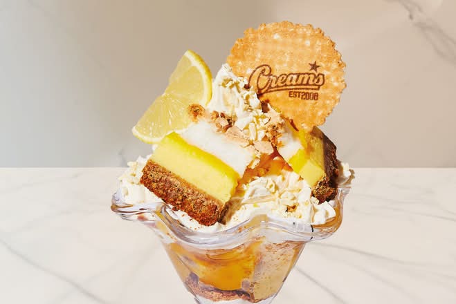 Lemon Meringue Cheesecakundae