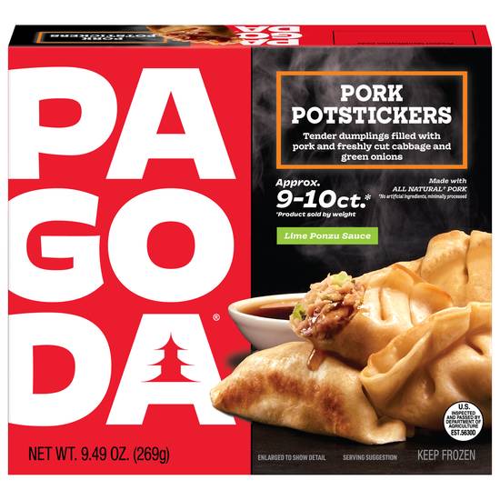 Pagoda Pork Potstickers (10 ct)