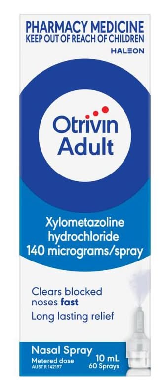 Otrivin Adult Nasal Spray 10ml