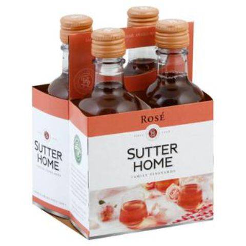 Sutter Home Rose 4 Pack 187mL