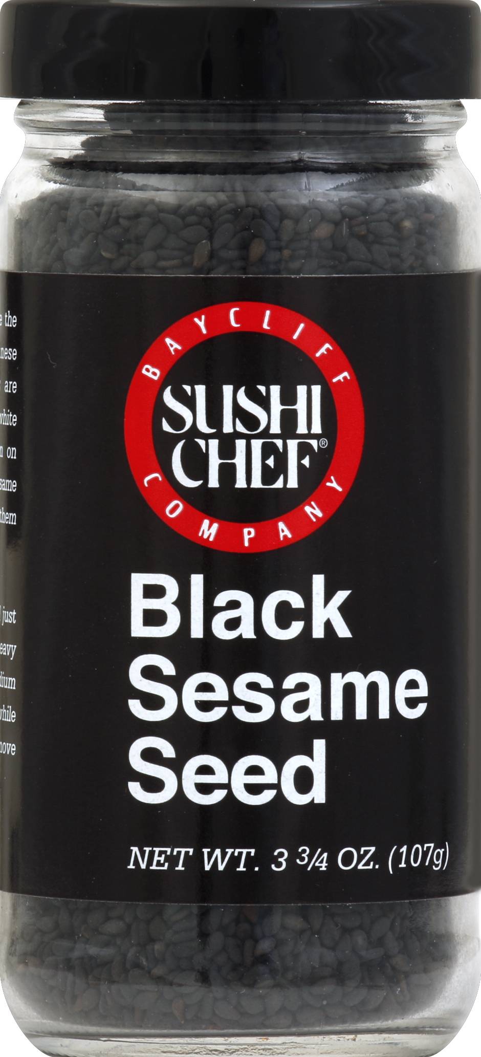 Sushi Chef Black Sesame Seed (3.8 oz)