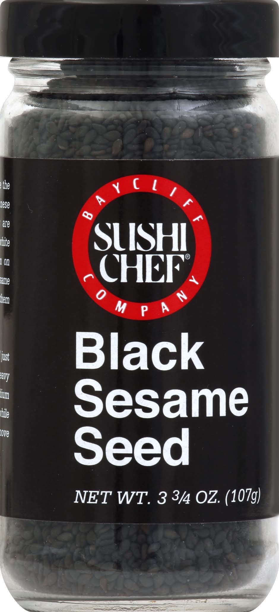 Sushi Chef Black Sesame Seed (3.75 oz)