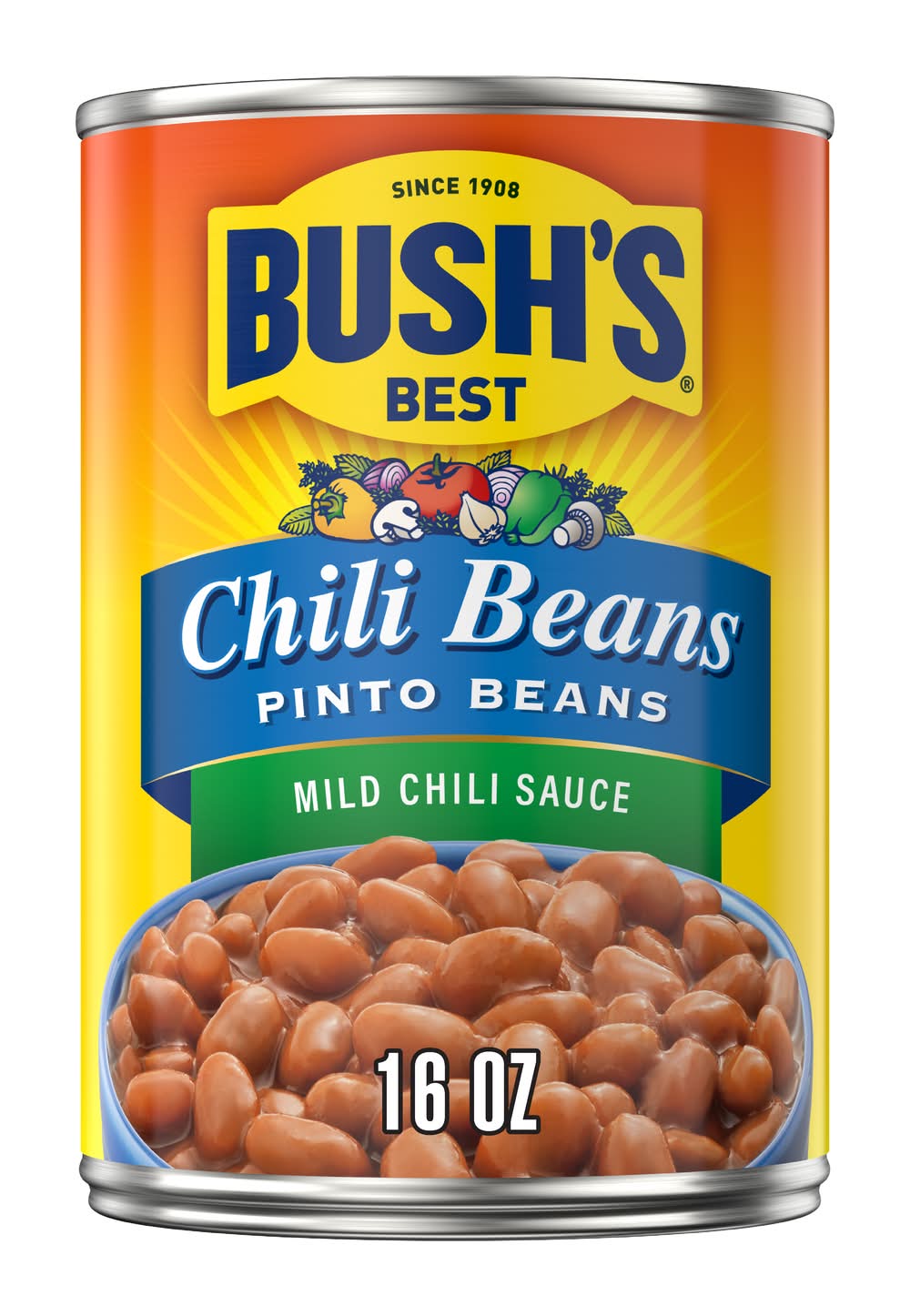 Bush's Best Mild Chili Sauce Pinto Beans (16 lbs)