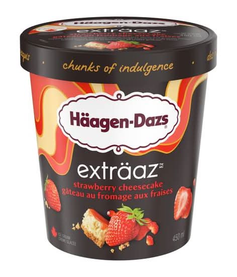 Haagen-Dazs Extraaz Strawberry Cheesecake 450ml 88657