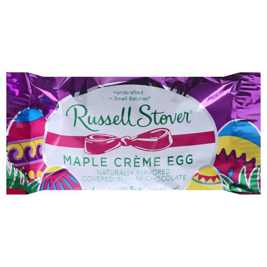 Russell Stover Maple Cream Egg in Dark Chocolate (1 oz)