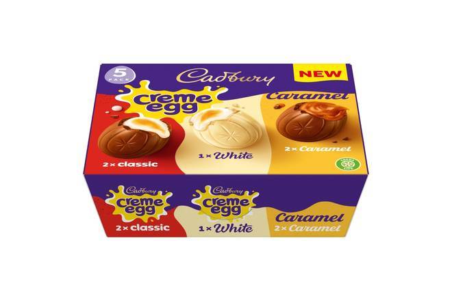 Cadbury Mixed Creme Egg 5pk