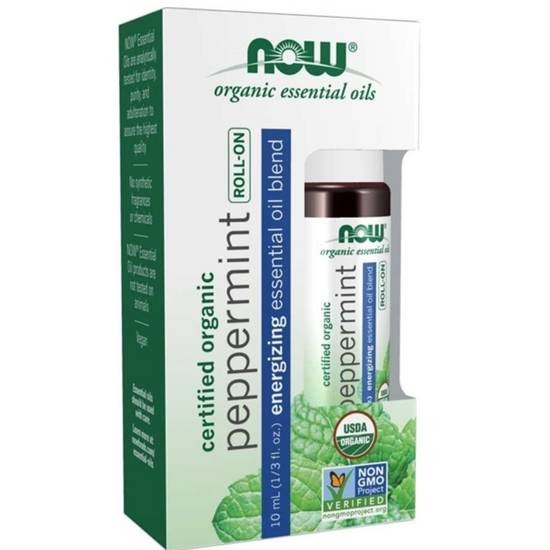 Now Essential Oil Roll-On Peppermint (10 ml)