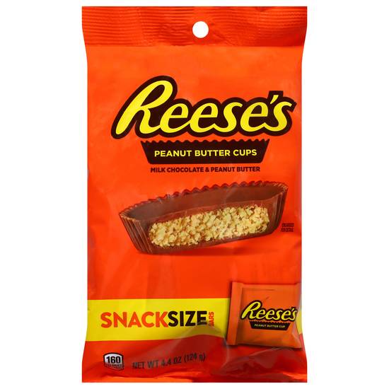 Reese's Snack Size Cup Bars (milk chocolate-peanut butter )