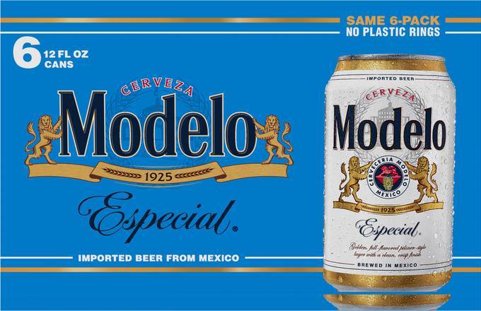 Modelo Especial Mexican Lager Beer (6 ct, 12 fl oz)
