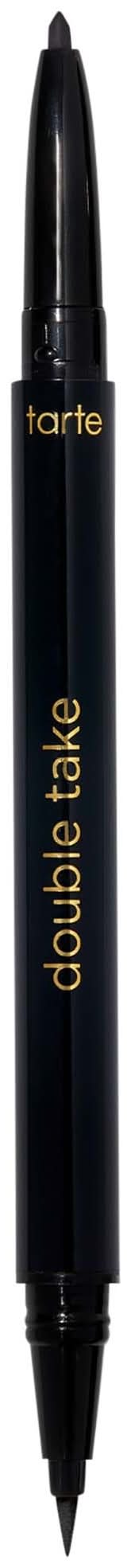 Tarte double take waterproof liquid & gel pencil eyeliner Black