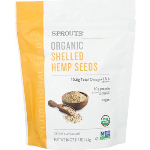 Sprouts Organic Shelled Hemp Seeds