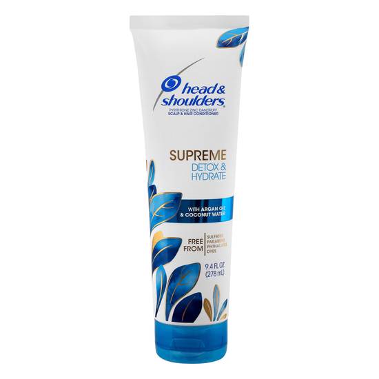 Head & Shoulders Supreme Detox & Hydrate Scalp Hair Conditioner (9.4 fl oz)