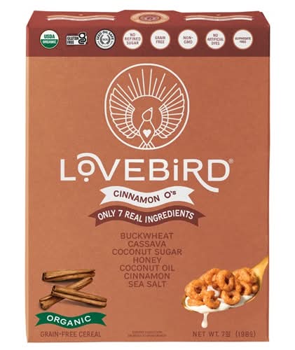 Lovebird Cinnamon Grain Free Cereal