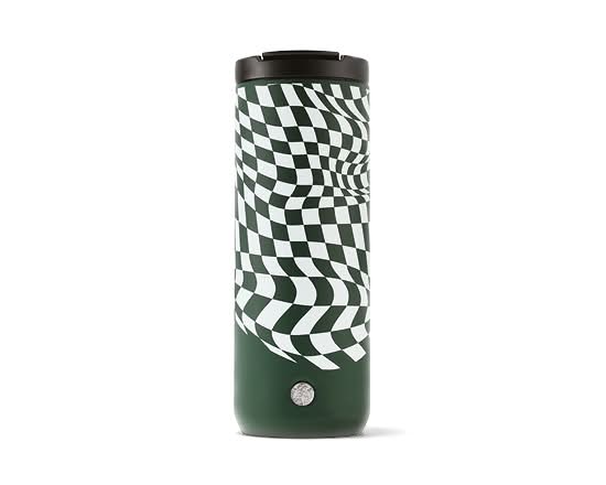 Tumbler Grid Green