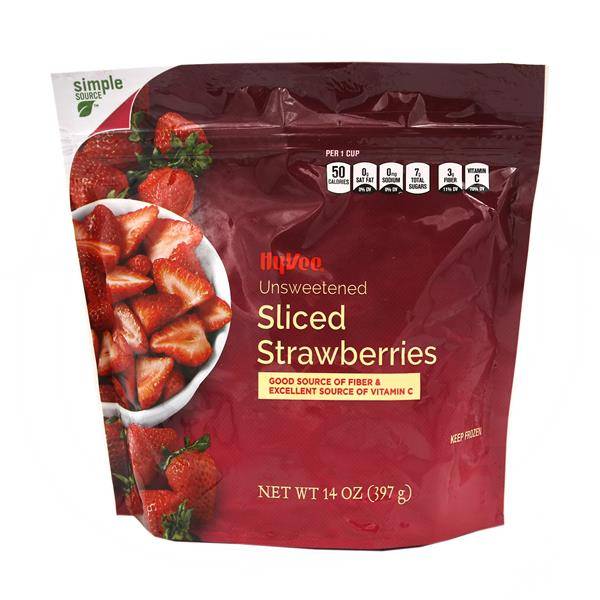 Hy-Vee Sliced Strawberries