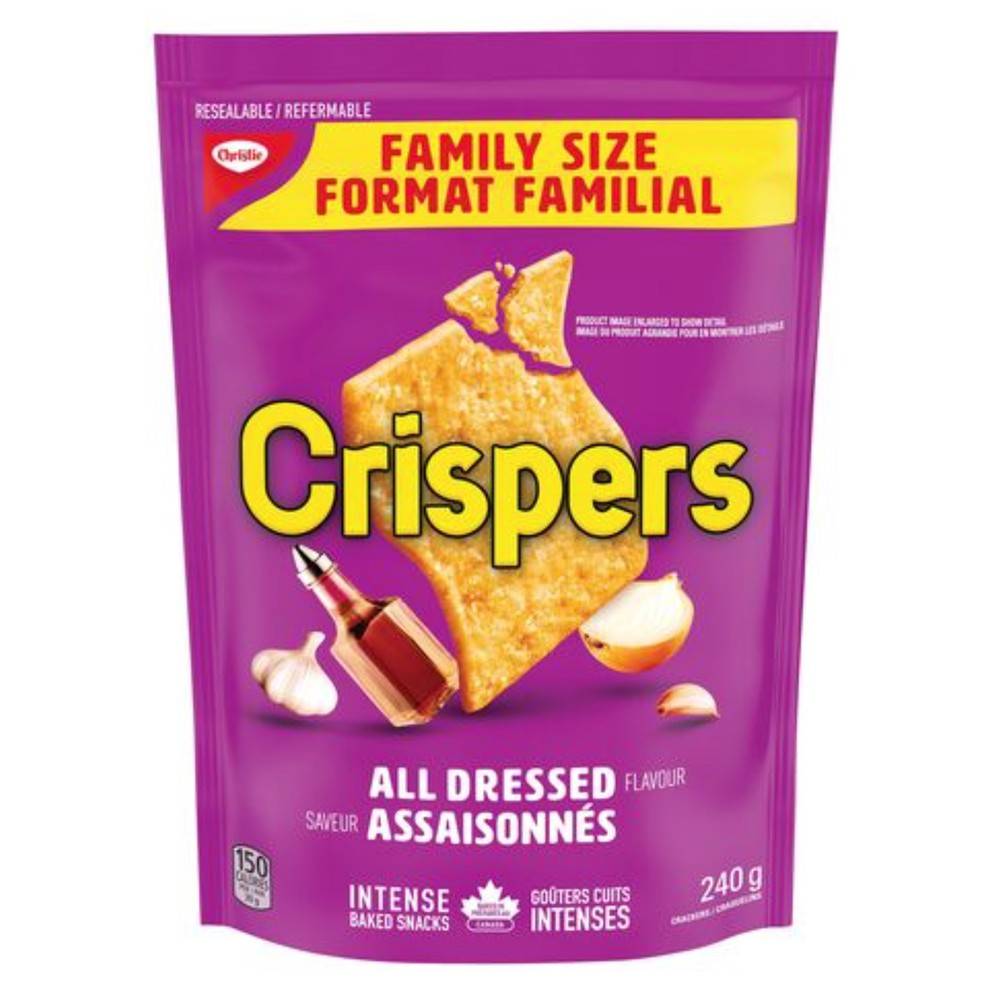 Crispers All Dressed Flavour Salty Snacks (240 g)