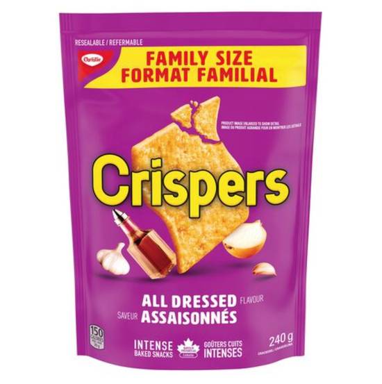 Crispers All Dressed Flavour Salty Snacks (240 g)