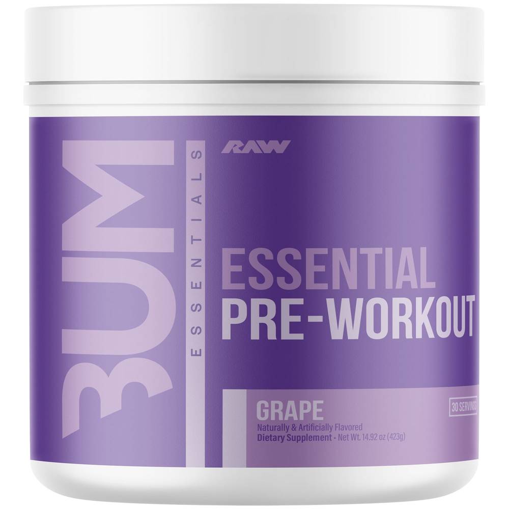 Essential Pre-Workout - Grape (14.92 Oz./30 Servings)