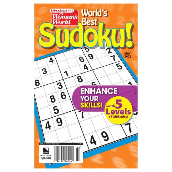 Woman's World World's Best Sudoku! Magazine