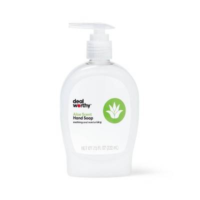 Dealworthy Gel Hand Soap, Aloe (7.5 oz)