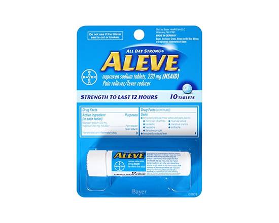 Order Aleve Tablets 10ct food online from Chevron Extramile store, Antioch on bringmethat.com