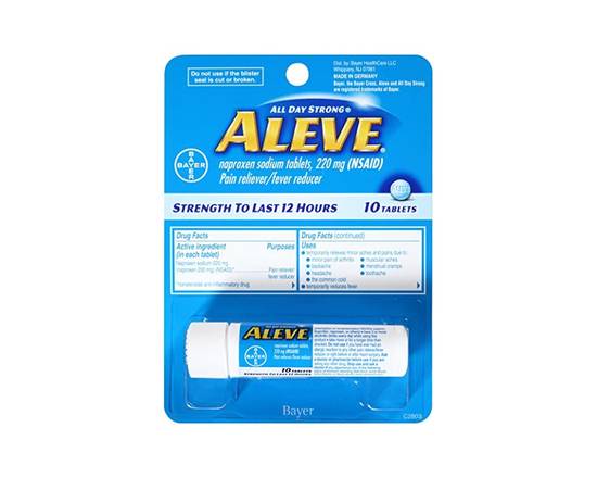 Order Aleve Tablets 10ct food online from Chevron Extramile store, Everett on bringmethat.com