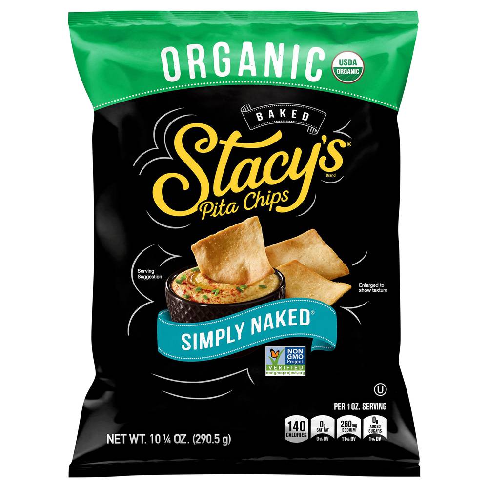 Stacy's Organic Simply Naked Baked Pita Chips