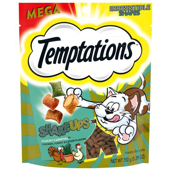 Temptations Shake Ups Clucky Carnival Cat Treats (5.3 oz)
