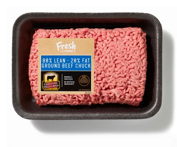 Meijer Certified Angus Beef Ground Chuck (1 lbs)