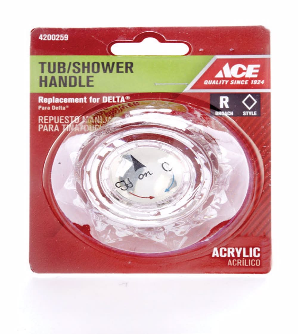 ACE For Delta Clear Tub And Shower Faucet Handles