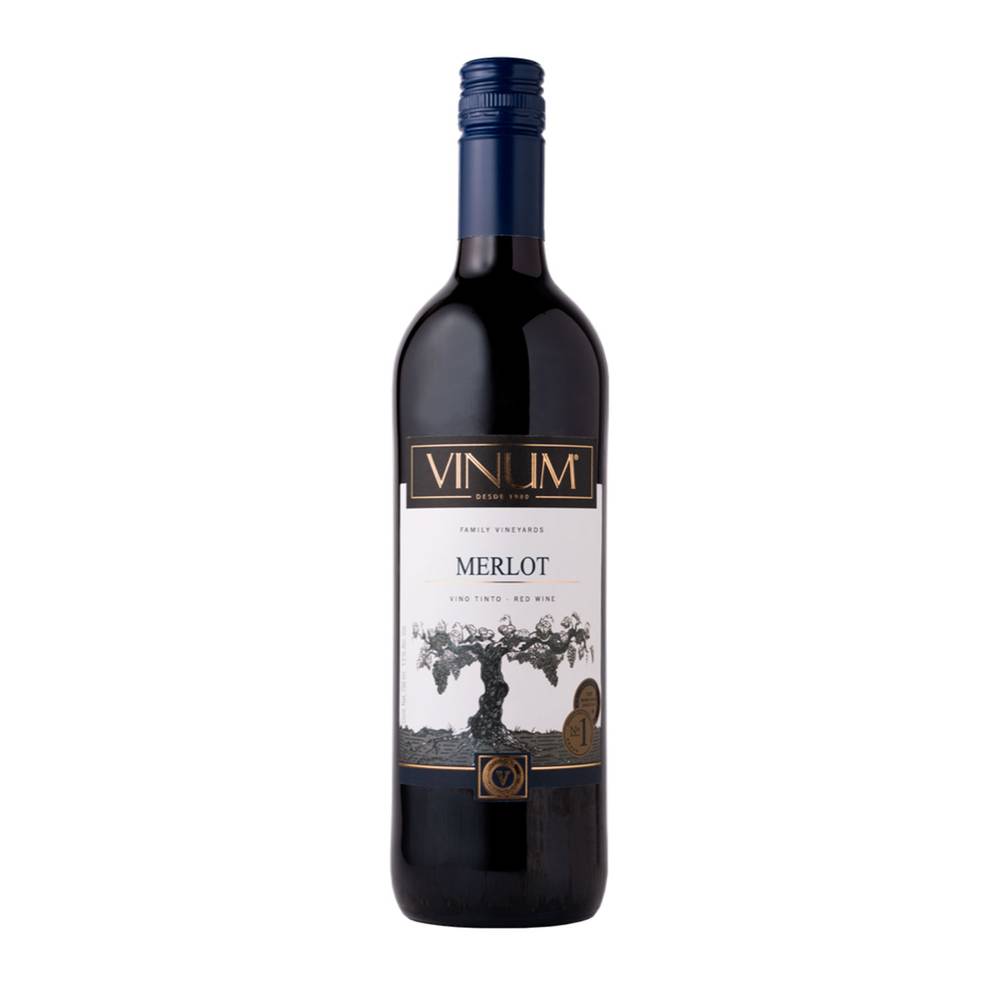 Vinum vino tinto merlot ( 750 ml)