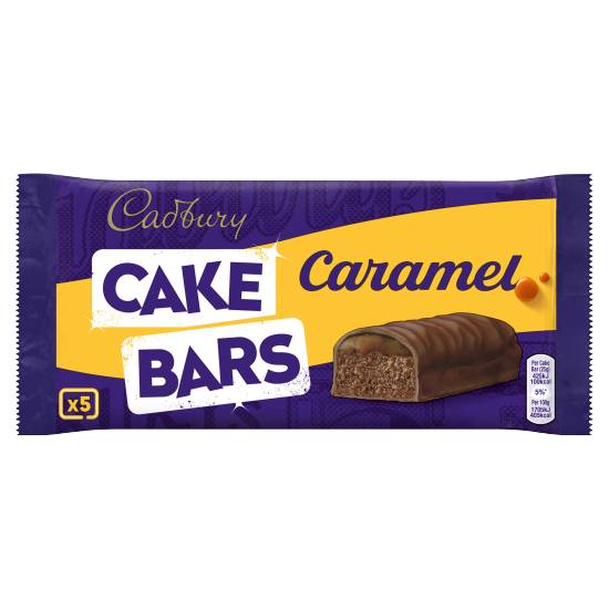 Cadbury Caramel Chocolate Cake Bars (100g)