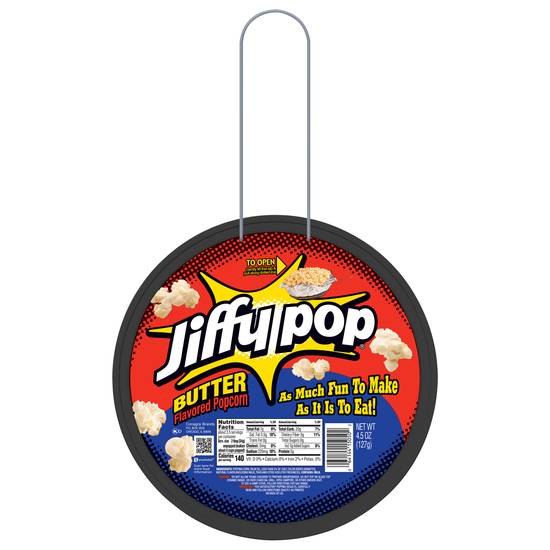 Jiffy Pop Butter Flavored Popcorn